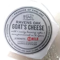 Mängden socker i Ravens Oak Goat's Cheese