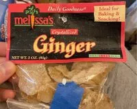 Mängden socker i Crystallized Ginger