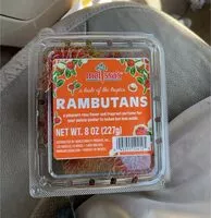 Mängden socker i Rambutans