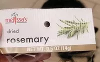 Mängden socker i Dried rosemary