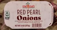 Mängden socker i Red pearl onions
