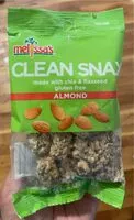 Mängden socker i CLEAN SNAX