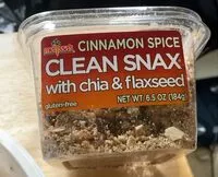 Mängden socker i Cinnamon spice clean snax with chia & flaxseed