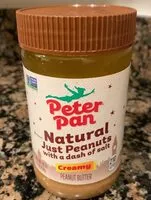 Mängden socker i Creamy peanut butter Natural