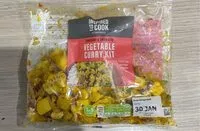 Mängden socker i Vegetable curry kit