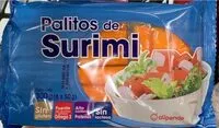 Mängden socker i Palitos de surimi