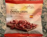 Mängden socker i Chorizo Crisps