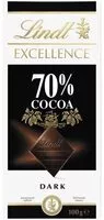Mängden socker i Excellence Dark Chocolate 70% Cocoa Block