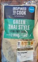 Mängden socker i Green Thai style stir fry sauce