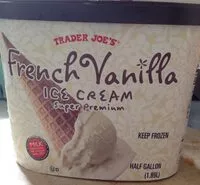 Mängden socker i French vanilla ice cream