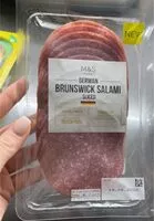 Mängden socker i German Brunswick Salami