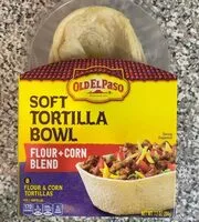Mängden socker i Flour And Corn Blend Soft Tortilla Bowl 8 Count