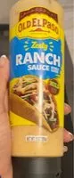 Mängden socker i Zesty Ranch Sauce