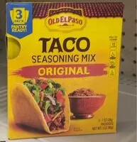 Mängden socker i Taco seasing mix orignal
