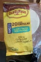 Mängden socker i Flour Tortillas