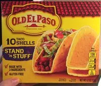 Mängden socker i Old El Paso Stand 'N Stuff Taco Shells 10 Count