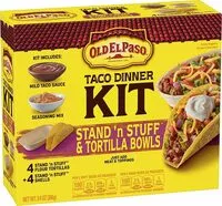 Mängden socker i Stand n stuff hard soft taco dinner kit