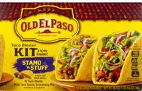 Mängden socker i Old El Paso Stand 'N Stuff Taco Dinner Kit 3 Pack