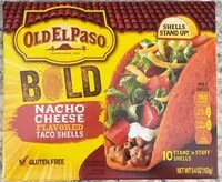 Mängden socker i Bold Nacho Cheese Flavored Taco Shells