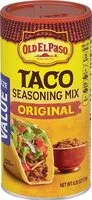 Mängden socker i Taco original seasoning
