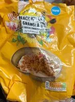 Mängden socker i Peach melba granola