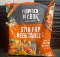 Mängden socker i Stir fry vegetables