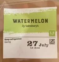 Mängden socker i watermelon
