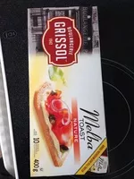Mängden socker i Melba toast original 