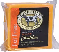 Mängden socker i Fat Free Sharp Cheddar