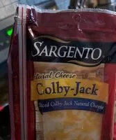 Mängden socker i Sliced colby-jack sliced natural cheese, colby-jack