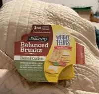 Mängden socker i Balanced Breaks Cheese and Crackers