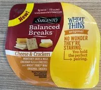 Mängden socker i Balanced Breaks Wheat Thins Original Cheese & Crackers