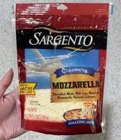 Mängden socker i Mozzarella-Creamery