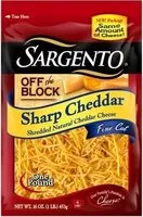 Mängden socker i Sharp Cheddar