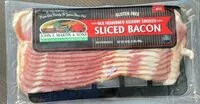 Mängden socker i Sliced bacon