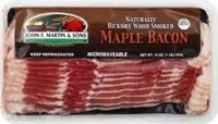 Mängden socker i Maple Bacon