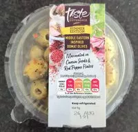 Mängden socker i Middle Eastern inspired Domat olives