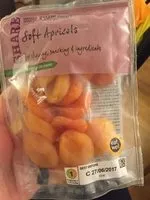 Mängden socker i soft eating apricot