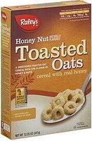 Mängden socker i Honey Nut Toasted Oats, A Sweetened Toasted Oat