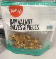 Mängden socker i Raw Walnuts Halves & Pieces