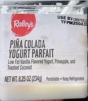 Mängden socker i Piña Colada yogurt Parfait