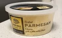 Mängden socker i Nob hill trading co grated parmesan cheese with a bold