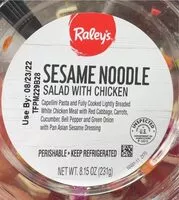 Mängden socker i Sesame Noodle Salad with Chicken