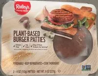 Mängden socker i Plant-Based Burger Patties