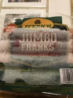 Mängden socker i Jumbo franks made with chicken & pork