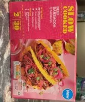 Mängden socker i Beef barbacoa