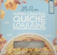 Mängden socker i Alla Prima Hand-crafted Quiche Lorraine