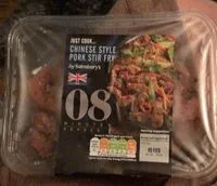 Mängden socker i Chinese Style Pork Stir Fry