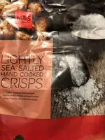 Mängden socker i Lightly Sea Salted CRISPS