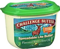 Mängden socker i Spreadable Lite Butter Flavored With Olive Oil